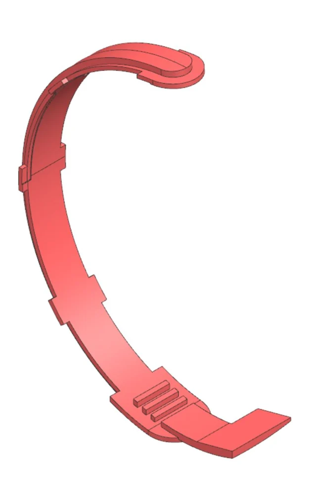 Cosmetic clip before DFM